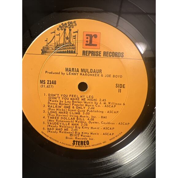 MARIA MULDAUR Self Titled REPRISE MS-2148 LP VG+ gatefold ULTRASONIC CLEAN - Picture 5 of 8